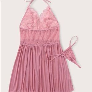 Sheer BabyDoll Lingerie Set
